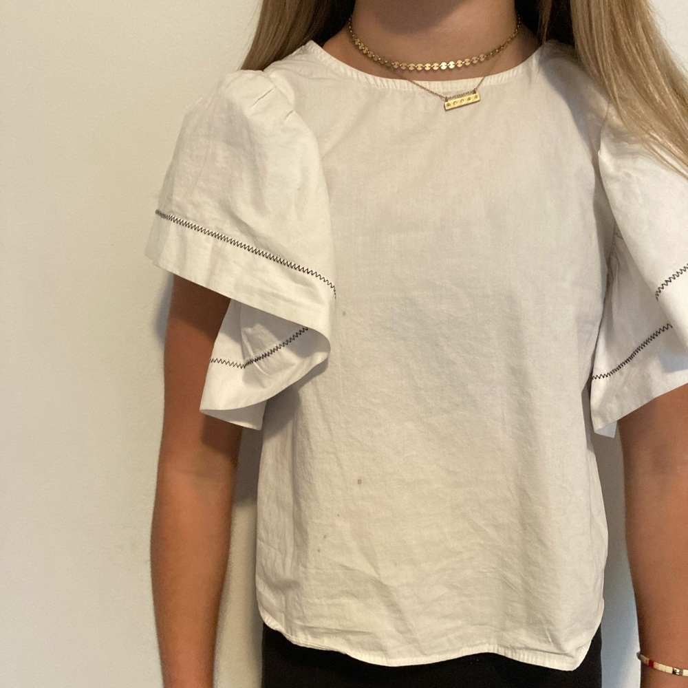 zara t-shirt type blouse